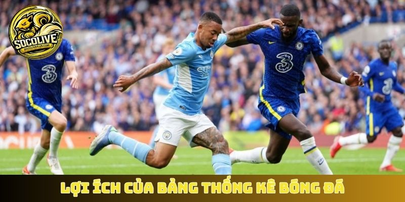Lợi ích của bảng thống kê bóng đá